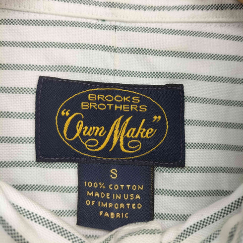 ブルックスブラザーズ BROOKS BROTHERS OwnMake USA製 ストライプボタンダウンシャツ メンズ import:S
